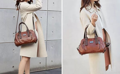 Layla - Moderne leren tas