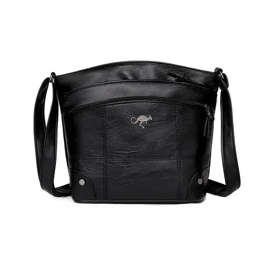 Evelyn - Stevige leren tas