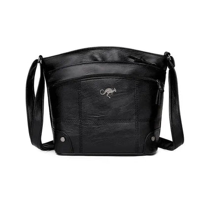 Evelyn - Stevige leren tas