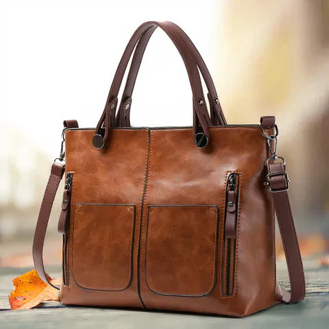 Zara - Moderne leren tas