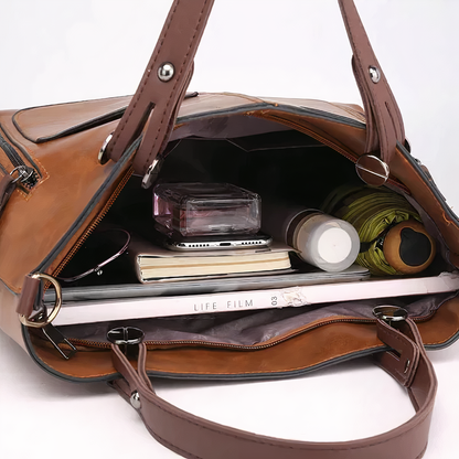 Zara - Moderne leren tas