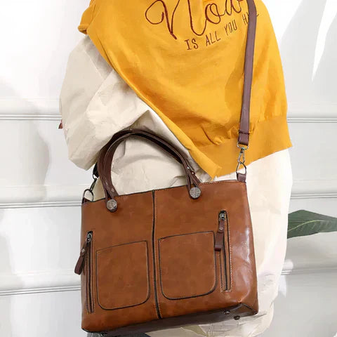 Zara - Moderne leren tas