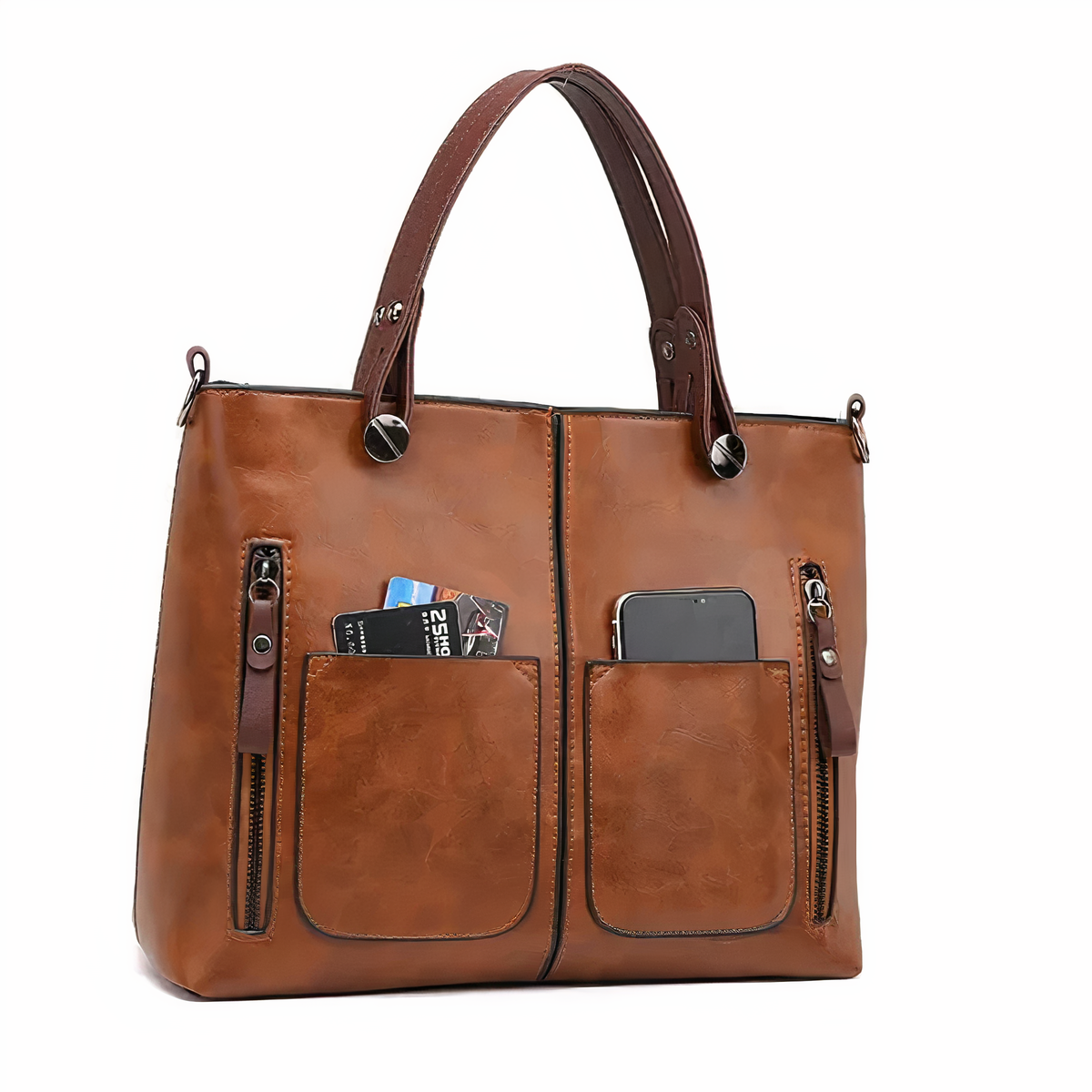 Zara - Moderne leren tas