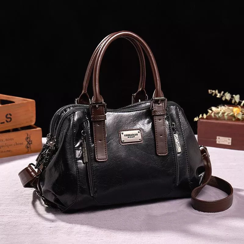 Layla - Moderne leren tas