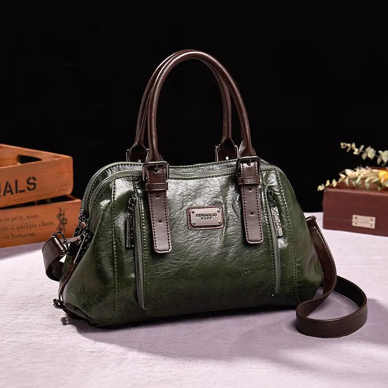 Layla - Moderne leren tas