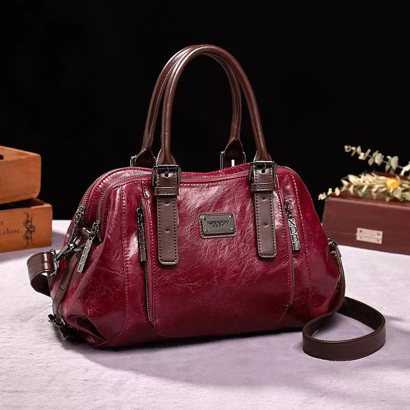 Layla - Moderne leren tas