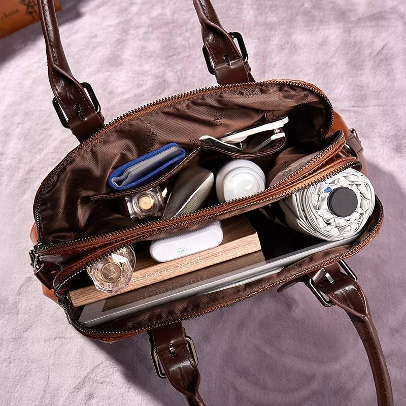 Layla - Moderne leren tas