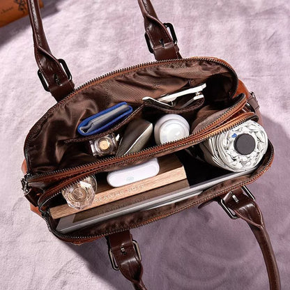 Layla - Moderne leren tas